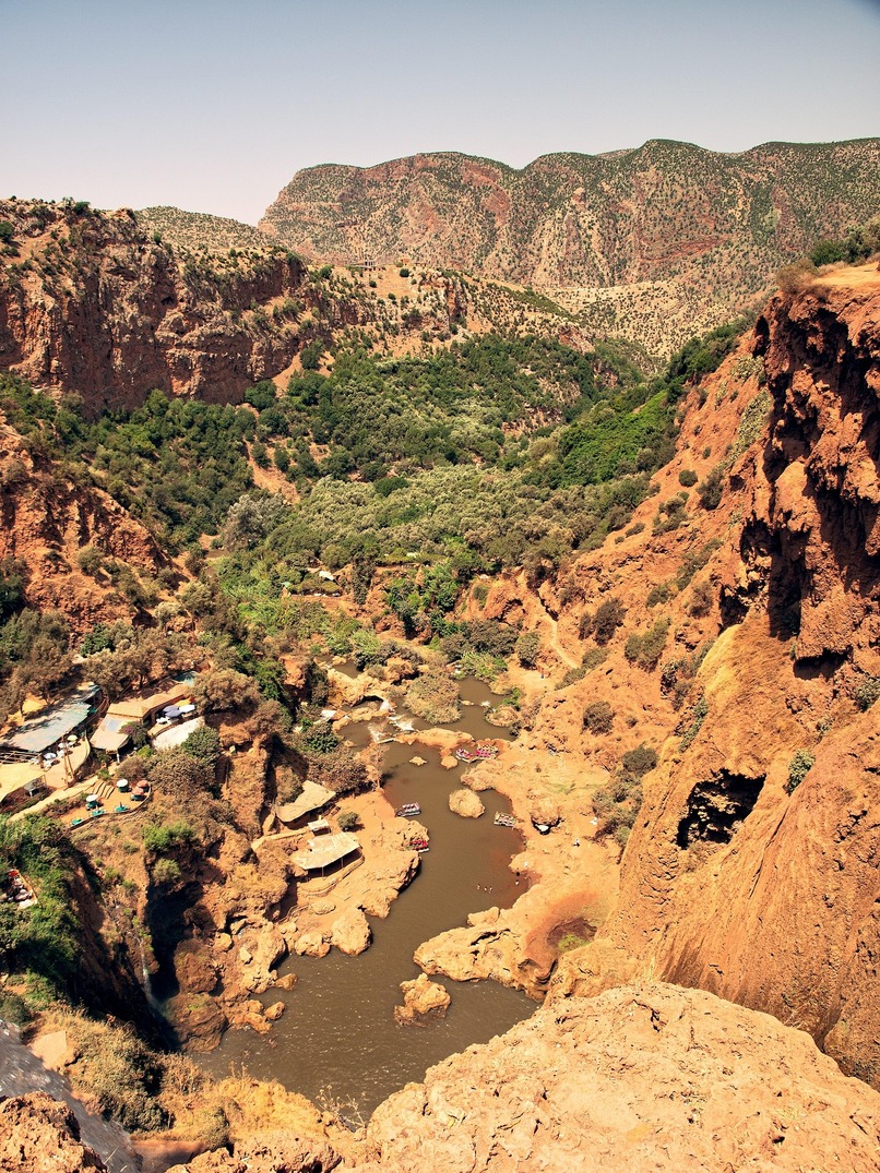 Vue sur Ouzoud