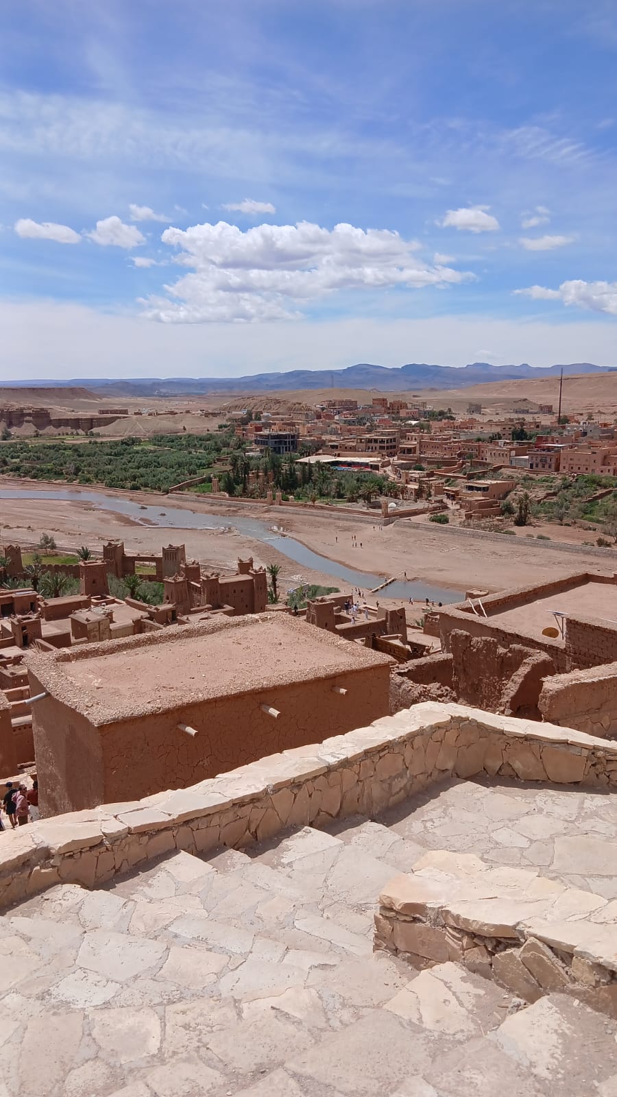 Paysage marocain et désert