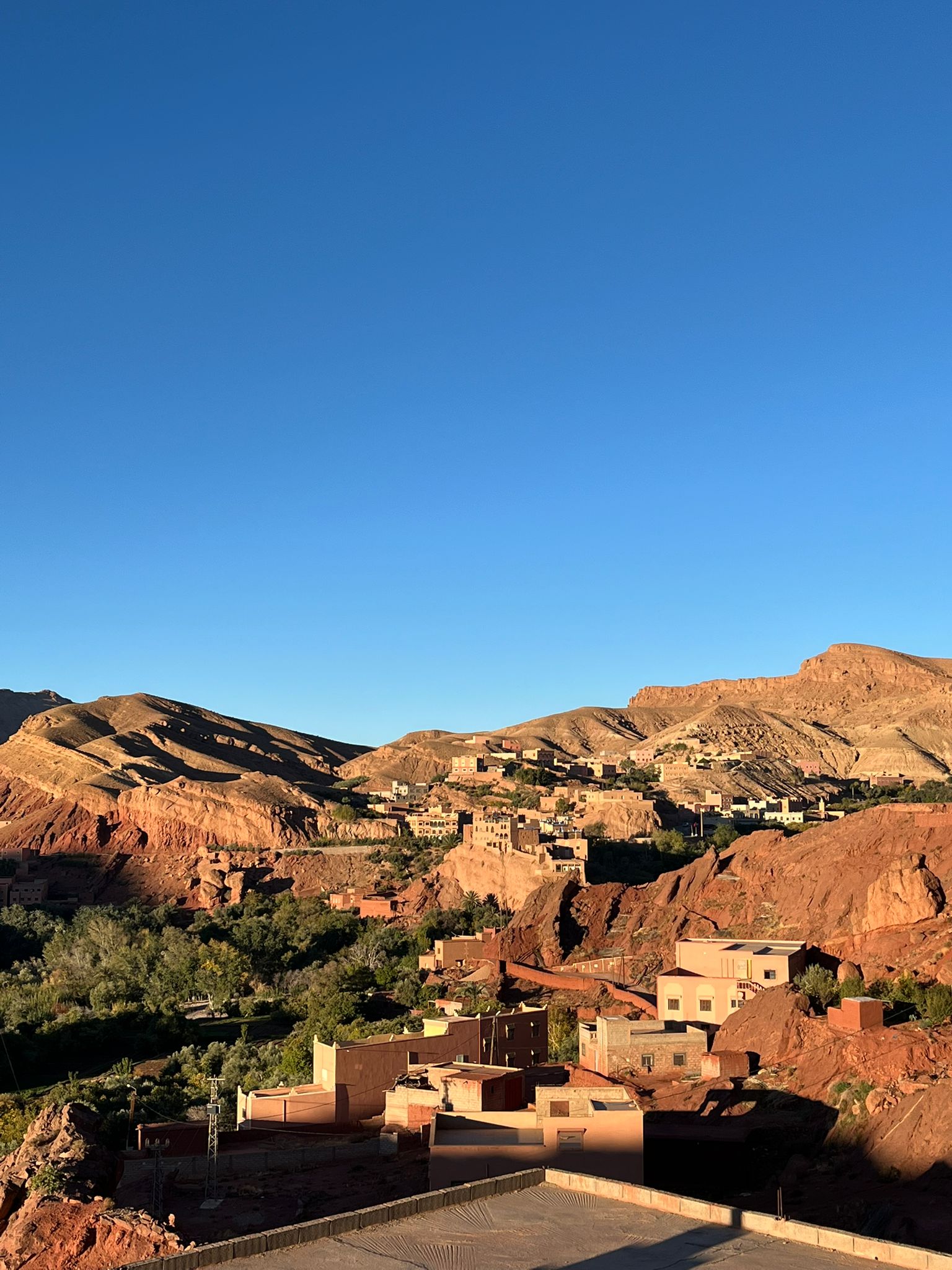 Paysage traditionnel du Maroc